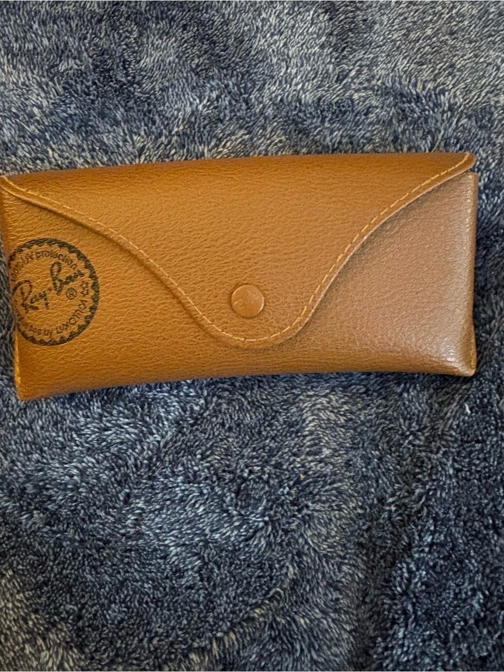 Ray-Ban Gold Frame Sunglasses with Purple Mirrors